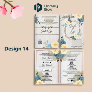 undangan lipat 2 (design 14)